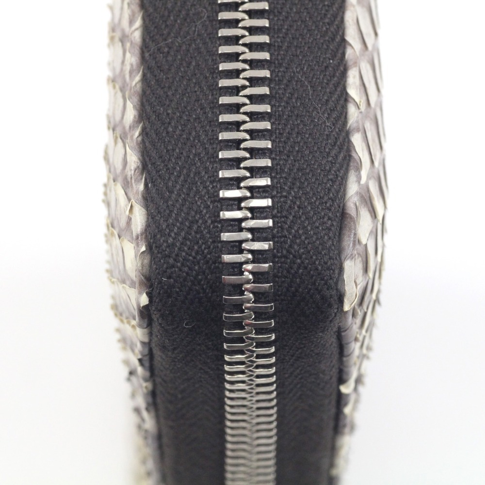 Gucci Python Long Wallet White - image 8